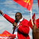 Kenya's President Uhuru Kenyatta addresses a Jubilee Party campaign caravan rally in Nairobi, Kenya October 23, 2017.